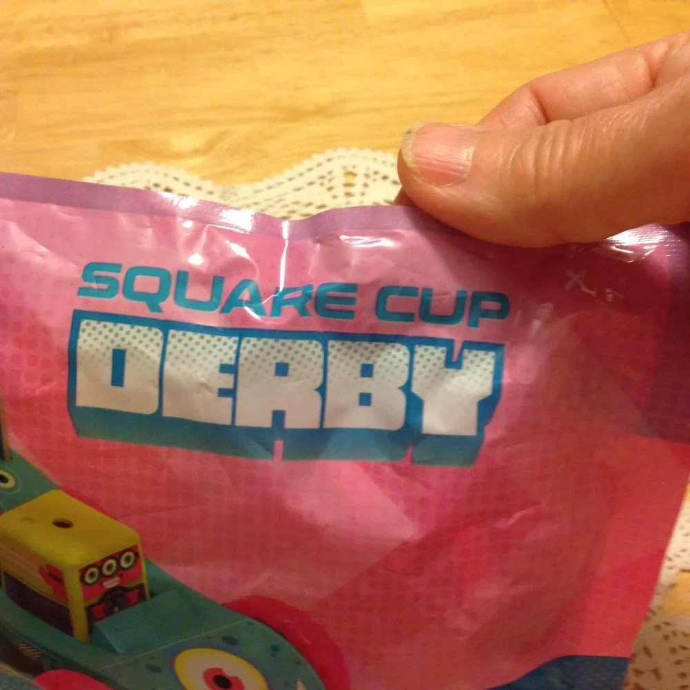 Fast Food Toy Wendy's Kids' Meal: 2021 Square Cup Derby Monster Car. Sealed.